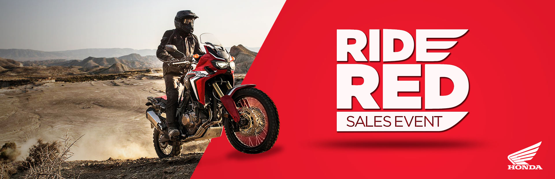 Honda: Ride Red Sales Event - Motorcycles